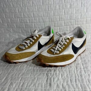 Nike Daybreak sneaker in a wheat/white/black colorway